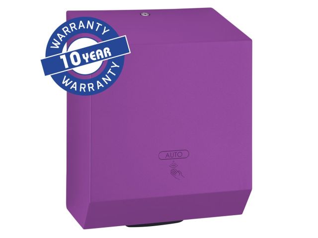 MERIDA STELLA AUTOMATIC VIOLET LINE MAXI touch-free automatic roll paper towel dispenser, violet